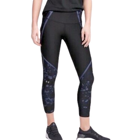 UNDER ARMOUR HEATGEAR ANKLE CROP EDGELIT CAPRIS - Picture 3 of 12